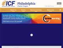 Tablet Screenshot of icfphiladelphia.org